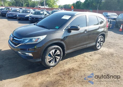 2015 Honda Cr-V Touring from USA, damaged, VIN 5J6RM4H94FL000185